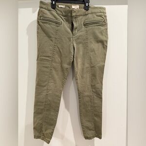 Loft Skinny Green Pants
